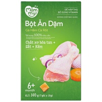 Bột ăn dặm Mămmy gà hầm, cà rốt 140g