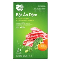 Bột ăn dặm Mămmy sườn heo, cà rốt, bông cải xanh 140g