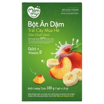 Bột ăn dặm Mămmy trái cây mùa hè 140g
