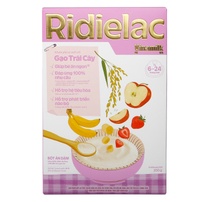 Bột ăn dặm Ridielac Gold gạo trái cây 200g cho bé 6M-24M