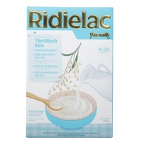 Bột ăn dặm Ridielac yến mạch sữa 200g cho bé 6M-24M