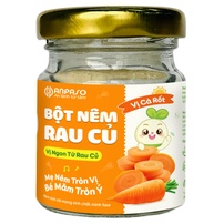 Bột nêm ăn dặm Anpaso vị cà rốt 60g