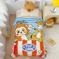 Chăn lông bé trai TopKids AC25 (Họa tiết ngẫu nhiên)