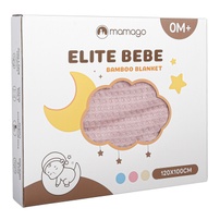 Chăn lưới sợi tre Mamago M-B1( Hồng)