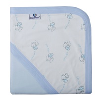 Chăn ủ 2 lớp KidsPlaza TM25.8 (Trắng xanh)