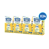 Combo 24 lốc sữa uống dinh dưỡng Nutifood GrowPlus+ Colos Immunel 4x110ml