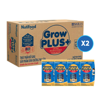 Combo 24 lốc sữa uống dinh dưỡng Nutifood GrowPlus+ Xanh 2Y+ 