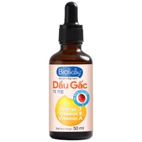 Dầu ăn dặm gấc Biobaby 50ml