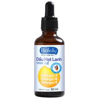 Dầu ăn dặm hạt lanh Biobaby 50ml