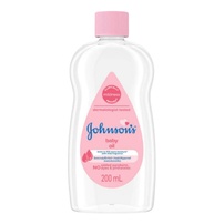 Dầu Massage và dưỡng ẩm Johnsons baby oil cho bé 0M+ (200ml) 