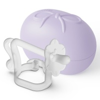 Gặm nướu Moyuum silicone hình sư tử (Trong suốt)