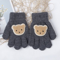 Găng tay KidsPlaza hình gấu 25K-G02 (Xám)