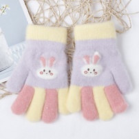 Găng tay KidsPlaza hình thỏ 25K-G01 (Tím)