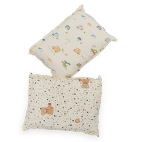 Gối Muslin họa tiết gấu AC25 (30x40)