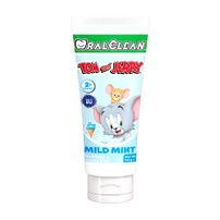 Kem đánh răng Oral Clean Tom&Jerry hương bạc hà 90g 2Y+