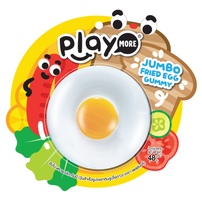Kẹo dẻo hình trứng chiên Jumbo Playmore 48g