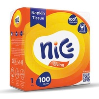 Khăn ăn Nice 100pcs (Hàng khuyến mại không bán)