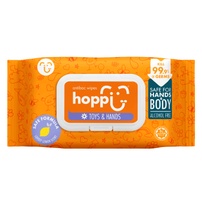 Khăn ướt kháng khuẩn Hoppi Antibac 80 tờ