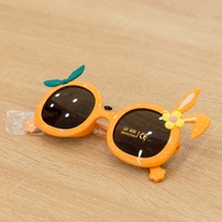 Kính thời trang gọng dẻo KidsPlaza Thỏ 1878 C5 (Cam)