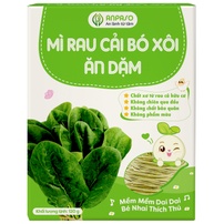 Mì ăn dặm cải bó xôi Organic Anpaso 120g