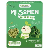 Mì Somen ăn dặm vị cải bó xôi Anpaso 100g