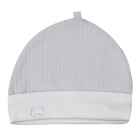 Mũ cho bé KidsPlaza kẻ tăm ND25T (Ghi)