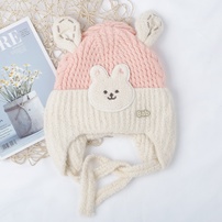 Mũ len KidsPlaza hình thỏ 25K-B06 (Hồng)