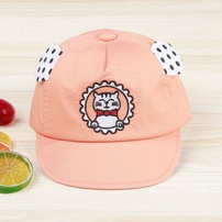 Mũ lưỡi trai KidsPlaza thêu hình mèo DN21H (Cam)