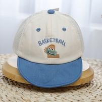 Mũ lưỡi trai KidsPlaza thêu Basketball 25K-H20 Size 48 (Xanh)