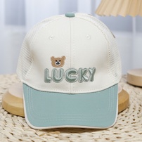 Mũ lưỡi trai KidsPlaza thêu Lucky 25K-H34 Size 52 (Xanh)