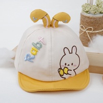 Mũ thời trang Kids Plaza lưỡi trai hình thỏ 23K-H07 vàng s48