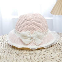 Mũ thời trang KidsPlaza đính nơ 25K-H29 Size 50 (Hồng)