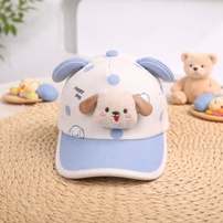 Mũ lưỡi trai KidsPlaza cún 2 tai 26K-H19 size 52 (Xanh dương)