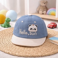 Mũ lưỡi trai KidsPlaza Hello Sun 26K-H23 size 48 (Xanh dương)
