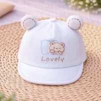 Mũ lưỡi trai KidsPlaza Lovely 2 tai 26K-H08 size 46 (Xanh)