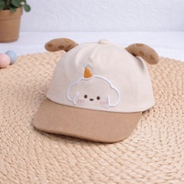 Mũ lưỡi trai KidsPlaza thêu cún 2 tai 26K-H05 size 46 (Be)