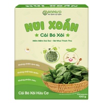 Nui xoắn cải bó xôi Anpaso 100g cho bé 6M+
