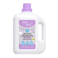 Nước giặt xả kháng khuẩn 2in1 Bzu Bzu 3L (Hương hoa nắng mai)