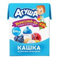 Sữa ngũ cốc việt quất, mâm xôi và táo Agusha 200ml