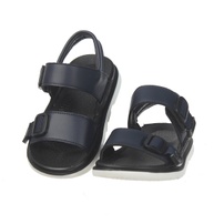 Sandal bé trai quai dán dây ngang AC20 (Tím than) Size 30