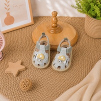 Dép sandal tập đi kèn Mamago 26MS7 gắn Mushroom (Xanh lá)