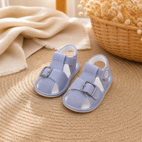 Dép sandal tập đi KidsPlaza kem belt 26K-S01 (Xanh)