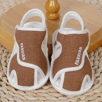 Dép sandal tập đi KidsPlaza vạt chéo 26K-S03 (Nâu)