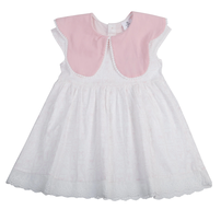 Váy cộc bé gái KidsPlaza cổ ren M25H -0-6M-Màu hồng-Việt Nam