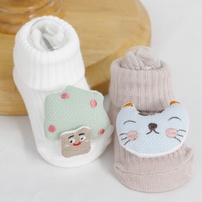 Set 2 tất bé gái in hình dễ thương AC22