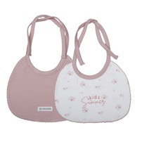 Set 2 yếm tròn KidsPlaza Otis ND26H (Hồng)