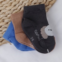 Set 3 tất cho bé KidsPlaza thêu cún BH25D