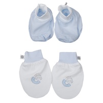 Set bao tay chân KidsPlaza Otis in gấu ND26H (Trắng)