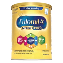 Sữa Enfamil A+ NeuroPro Số 1 (830G) cho bé từ 0-6 tháng tuổi