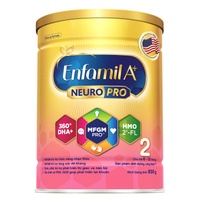 Sữa Enfamil A+ NeuroPro Số 2 (830G) cho bé từ 6-12 tháng tuổi - Kidsplaza